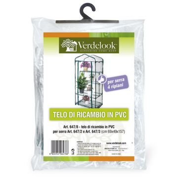 VERDELOOK - TELO DI  RICAMBIO PER SERRA 4 RIPIANI