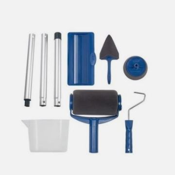 RULLO PITTURA CON SERBATOIO TURBO ROLLER IN SET DI EUROMARKETING