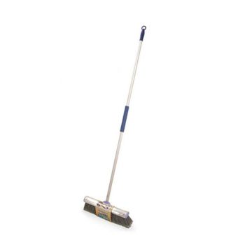 SCOPA PLUS DA ESTERNI 45CM  IN ALLUMINIO E ATTACCO RAPIDO