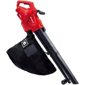 EINHELL - SOFFIATORE ASPIRATORE FOGLIE ELETTRICO 3000W CON TRITURATORE 10 A 1