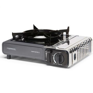 CAMPINGAZ - FORNELLO A GAS CAMPEGGIO CAMP BISTRO 3 UN FUOCO CON VALIGETTA COMPATTO 34X28 CM