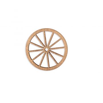 BUSTA 4 RUOTE IN LEGNO DIAM. CM 4 PER PRESEPI O MODELLISMO BUSTA 4 RUOTE IN LEGNO DIAM. CM 4 PER PRESEPI O MODELLISMO