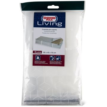 DOMO PAK - CUSTODIA COPERTE XL 1 PEZZO95X45X18 CM DOMOPACK LIVING BON TON