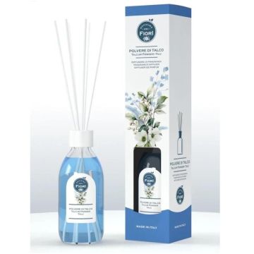 DIFFUSORE AMBIENTE POLVERE DI TALCO CON BASTONCINI 125 ML GEA PRO OFFICINA FIORI DIFFUSORE AMBIENTE POLVERE DI TALCO CON BASTONCINI 125 ML GEA PRO OFFICINA FIORI