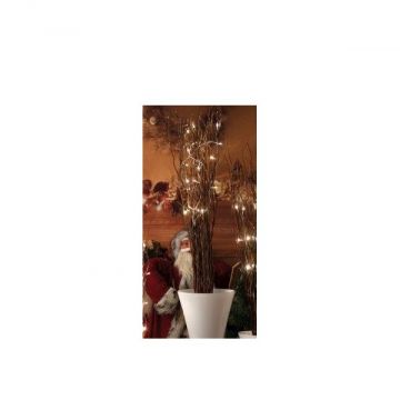 STAR - MAZZO RAMOSCELLI NATALIZIO CON 20 LED 3 COLORI ASSORTIMENTO