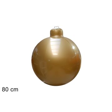 PALLA NATALIZIA GONFIABILE 80CM ORO