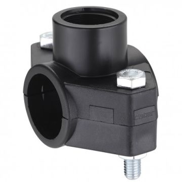 CLABER - PRESA A STAFFA CLABER PER IRRIGAZIONE PER TUBO 20 MM CON ATTACCO MEZZO POLLICE F