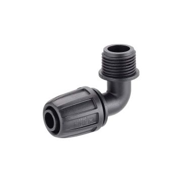 CLABER - GOMITO FILETTO 1/2 POLLICE PER MICROIRRIGAZIONE DA GIARDINO CLABER