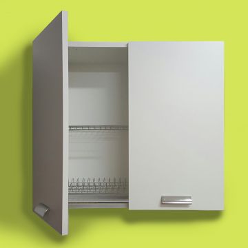 PENSILE CUCINA CM 80 ( 2 ANTE C/SCOLAPIATTI) BIANCO L 80/ P 35/ H 70 PENSILE CUCINA CM 80 ( 2 ANTE C/SCOLAPIATTI) BIANCO L 80/ P 35/ H 70