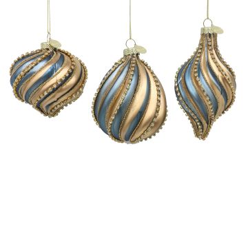 PENDAGLIO NATALIZIO CHAMPAGNE AZZURRO VETRO 3 ASSORTIMENTI PREZZO CAD SCEGLIERE PENDAGLIO NATALIZIO CHAMPAGNE AZZURRO VETRO 3 ASSORTIMENTI PREZZO CAD SCEGLIERE