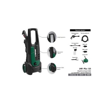 LAVORWASH - IDROPULITRICE LVR1 PLUS 135