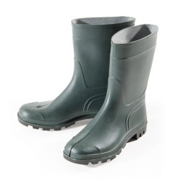 STIVALE TRONCHETTO IN PVC CON CARRARMATO VERDE TG 40 STIVALE TRONCHETTO IN PVC CON CARRARMATO VERDE TG 40