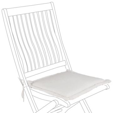 CUSCINO SEDUTA QUADRATO 42X42 NATURALE POLIESTERE IDROREPELLENTE SFODERABILE CUSCINO SEDUTA QUADRATO 42X42 NATURALE POLIESTERE IDROREPELLENTE SFODERABILE