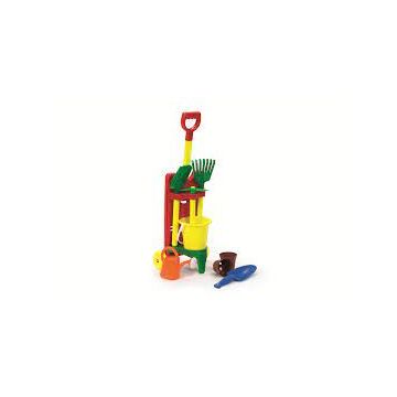 VERVE - SET CARRELLO PER GIARDINO CON MANICO TELESCOPICO