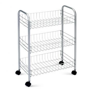 METALTEX - SCAFFALETTO LUGANO 3 PIANI  POLYTHERM 41X26X64