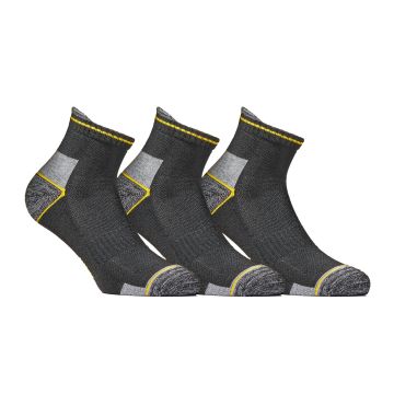 CALZA ANTI INFORTUNISTICA (3 PAIA) CORTISSIMA NERO 43-46