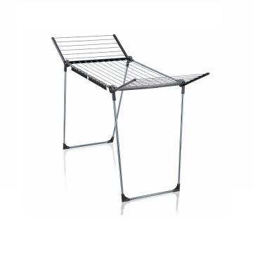 LEIFHEIT - STENDIBIANCHERIA PEGASUS 200 SOLID BLACK PER ASCIUGATURA BUCATO CASA E BALCONE