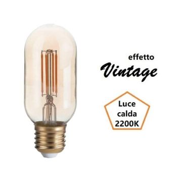 IDEAL LUX - LAMPADINA BOMB A LED 4W 2200K 330 LM E27 VETRO AMBRATO IDEALLUX