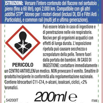 RHUTTEN - ADDITIVO STP TRATTAMENTO DIESEL-COMMON RAIL 200ML