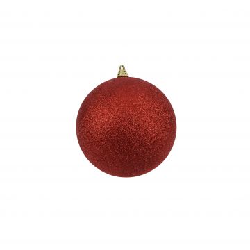 PALLA 25CM GLITTERATA ROSSO PALLA 25CM GLITTERATA ROSSO