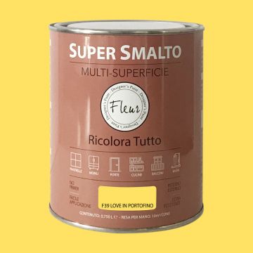 FLEUR SUPER SMALTO MULTI-SUPERFICIE 750ML F39 LOVE IN PORTOFINO