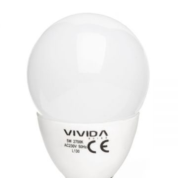 SFERETTA LED E14 5W 2700K 380 LUMEN SFERETTA LED E14 5W 2700K 380 LUMEN