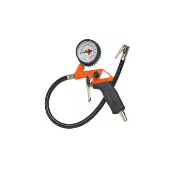 NU AIR - KIT 6 PEZZI PISTOLA SOFFIAGGIO, 3 AGHI GONFIAGGIO, TUBO 5 M