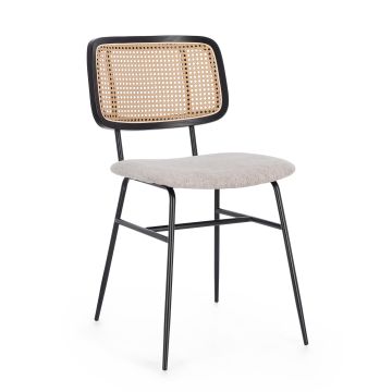 SEDIA GLENNA NATURAL DA INTERNO CM DI BIZZOTTO