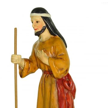 BERTONI - PASTORE CON CANE  PER PRESEPE DA 10 CM
