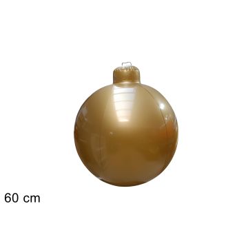 DUE ESSE CHRISTMAS - PALLA NATALIZIA GONFIABILE 60CM ORO