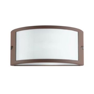FAN EUROPE - APPLIQUE DA PARETE PER ESTERNO BRONZO-CORTEN 1XE27 IP54 AUSTIN FAN