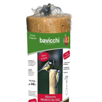 WILDLIFE - CILINDRO VERMI PER UCCELLI SELVATICI PRONTO ALL'USO 440 GR BAVICCHI