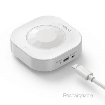 AVIDSEN - SENSORE DI MOVIMENTO WIFI PIR PER ILLUMINAZIONE AUTOMATICA INTERNI AVIDSEN