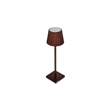 LAMPADA DA TAVOLO K-LIGHT A LED RUGGINE LAMPADA DA TAVOLO K-LIGHT A LED RUGGINE