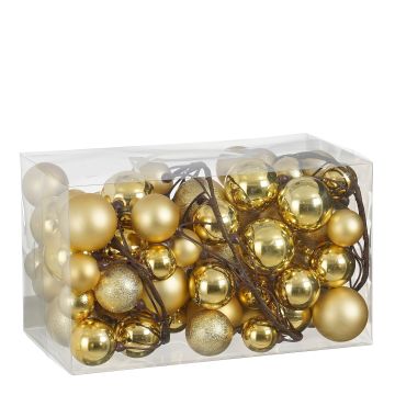 GHIRLANDA PALLINE ORO 180CM EDELMAN GHIRLANDA PALLINE ORO 180CM EDELMAN