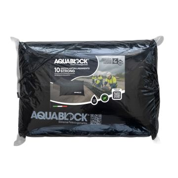 PEZZINI DISTRIBUZIONE SRL - SACCHI STRONG AUTOESPANDENTI ANTIALLAGAMENTO 60X40CM AQUABLOCK CONFEZIONE 10 PZ