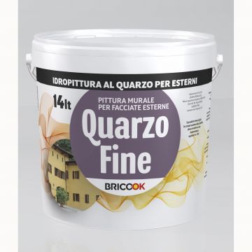 CIPIR - IDROPITTURA QUARZO FINE PER ESTERNO LT.14