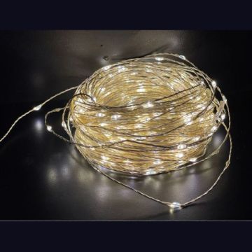 GIOCOPLAST NATALE - 180 LED BIANCO CALDO FILO RAME 9 M GIOCHI IP44