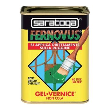 SARATOGA - SMALTO ANTIRUGGINE TABACCO BRILLANTE 750 ML FERNOVUS