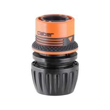 CLABER - RACCORDO UNIVERSALE PER GIARDNIO ERGOGRIP PER TUBI D12,5 D15 D19 MM CLABER