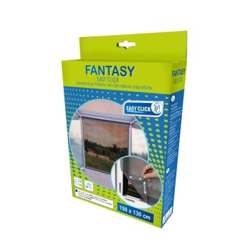 ZANZARIERA FINESTRA MAGNETICA NERA 130X150 EASYCLICK BF031 ZANZARIERA FINESTRA MAGNETICA NERA 130X150 EASYCLICK BF031