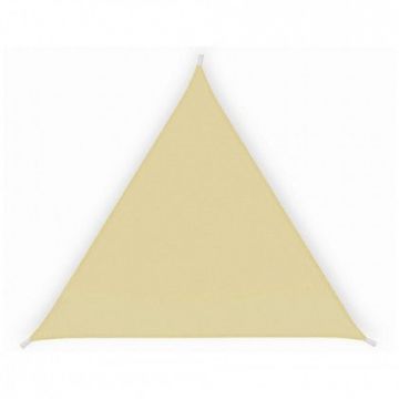 GARDEN FRIEND - TENDA VELA TRIANGOLARE ESTERNO 3.6X3.6X3.6 BEIGE OMBREGGIANTE