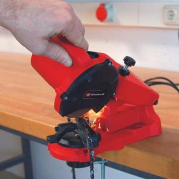 EINHELL - AFFILACATENE 85W PER CATENE MOTOSEGA AFFILATURA PRECISA EINHELL GC CS 85 E