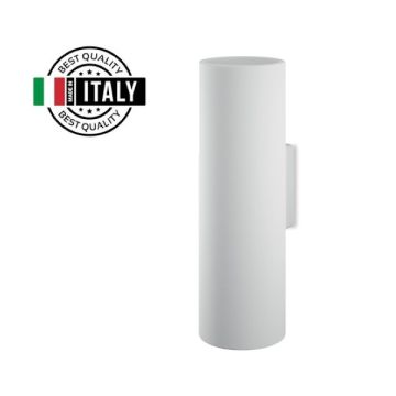 APPLIQUE DA PARETE BIANCA DOPPIA EMISSIONE 2XG9 NICE BELFIORE