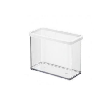 ROTHO - CONTENITORE PREMIUM RETTANGOLARE (TRASPARENTE GUARNIZIONE BIANCA) 2,1 LT. LOFT B
