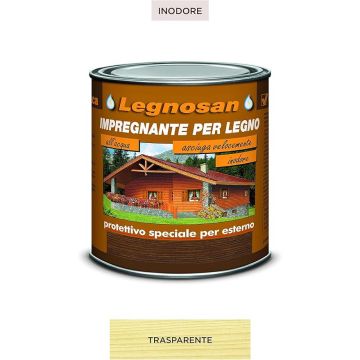 LEGNOSAN IMPREGNANTE TRASPARENTE ML750 DI VELECA LEGNOSAN IMPREGNANTE TRASPARENTE ML750 DI VELECA