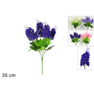 MAZZO DI FIORI 5 RAMI ALTO 35CM IN VARI COLORI MAZZO DI FIORI 5 RAMI ALTO 35CM IN VARI COLORI