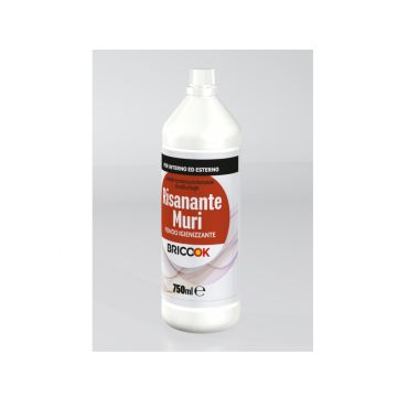 CIPIR - RISANANTE ANTIMUFFA MURI FONDO IGIENIZZANTE INTERNO ESTERNO 750 ML BRICOOK
