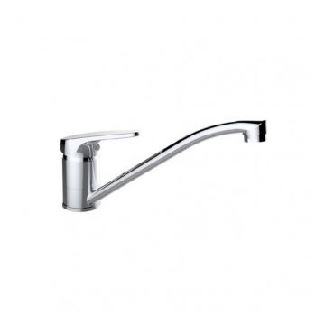 IDRO BRIC - LAVELLO DA CUCINA BOCCA GIREVOLE SERIE MIA CROMATO Ø40 MM