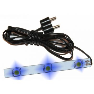 BERTONI - LED PIATTO TRIPLO BLU BERTONI PER MODELLISMO E PRESEPE A BASSA TENSIONE 3,5V